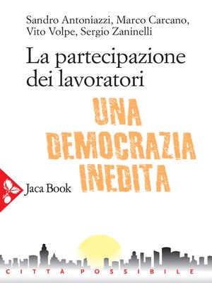 cover image of La partecipazione dei lavoratori